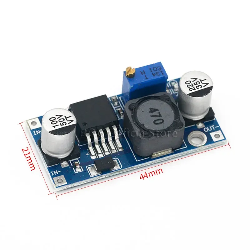 LM2596s DC-DC Step-Down Voedingsmodule 3A Verstelbare Step-Down Module LM2596 Voltage Regulator 24V 12V 5V 3V