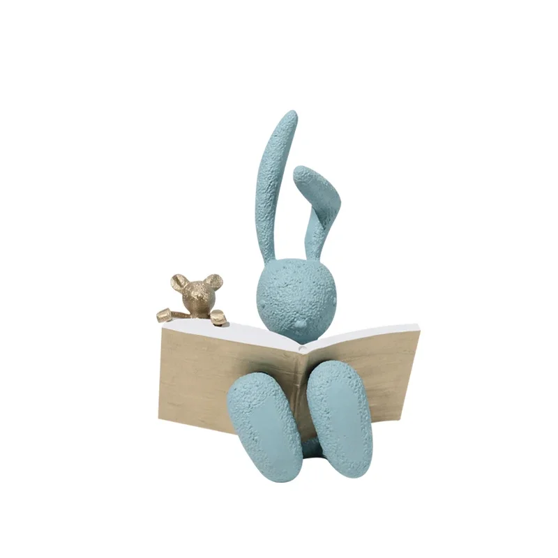 

Simple modern room TV cabinet decoration home cartoon rabbit creative ornament