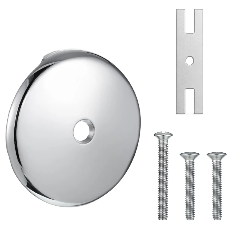 Ablaufverkleidung, Badewannen-Überlaufplatten-Set für Badewanne mit Einlochplatte 3XUF – Detail 1