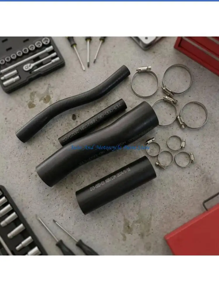 P9FD Filler Hose Repair for Sail LOVA 1.2L 2012-2018 Car Models, Part Number 9022042 with Multiple Black Hose Sections and