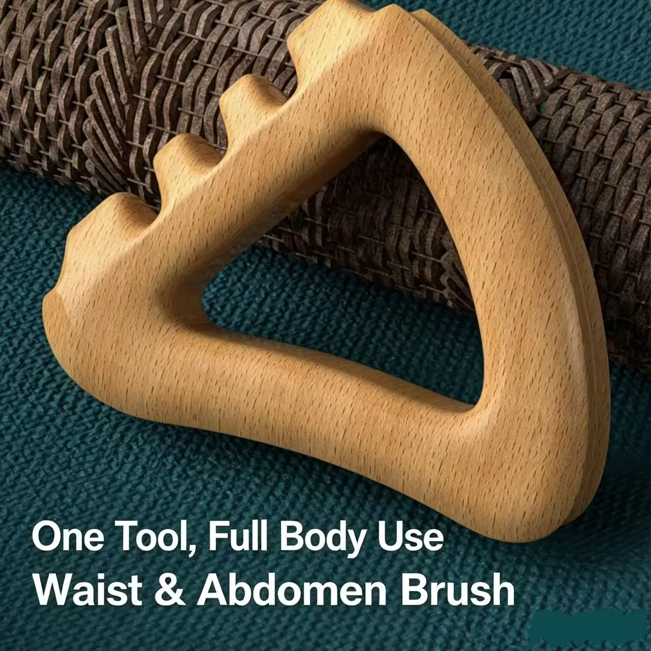 High‑quality Body Meridian Comb Scraping Tool for Full Body Massage Universal for Waist and Abdomen Meridian Unblocking Artifact