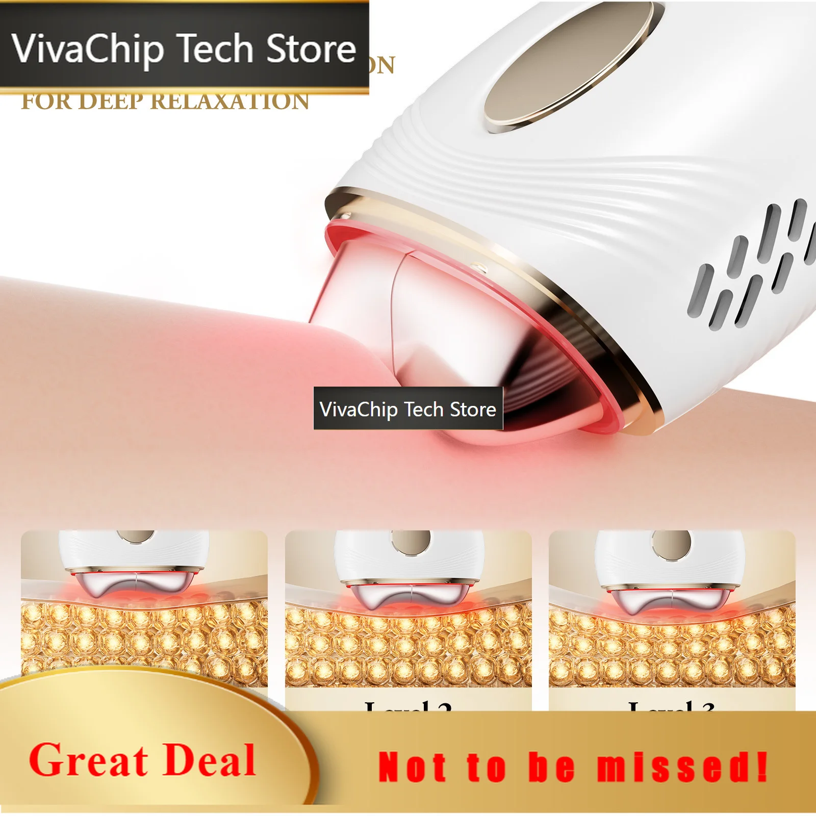VivaCTElectric Guasha Massager EMS Face Lifting Anti-aging Remove Edema Firming Skin Clod Heat Scraping Skincare Beauty Device