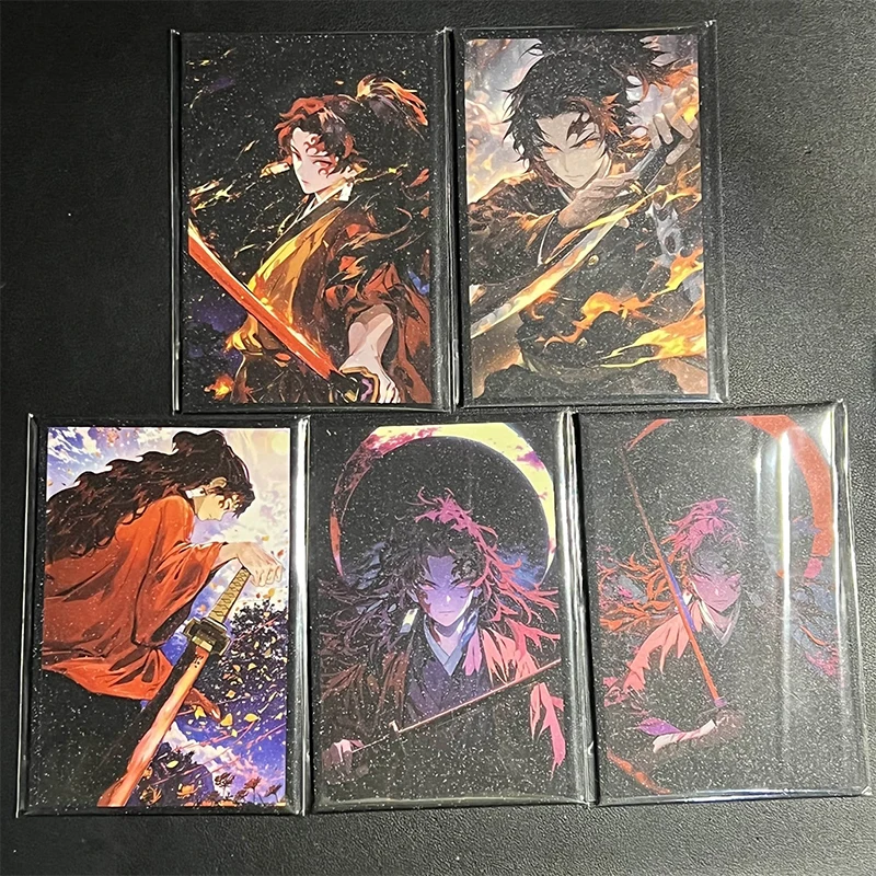 

Аниме Demon Slayer персонажи Tsugikuni Yoriichi редкие карты коллекционные карты подарки на Рождество и день рождения игры детские игрушки