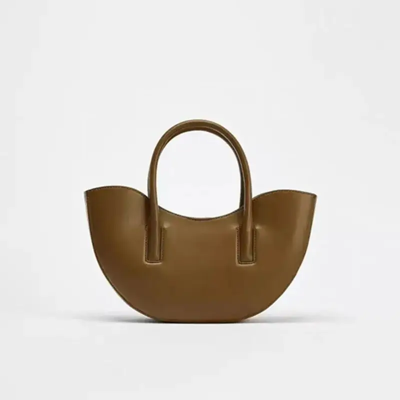 

Новая классическая сумка-тоут с круглой ручкой и облаком, высококачественная шикарная дизайнерская женская сумка через плечо из искусственной кожи