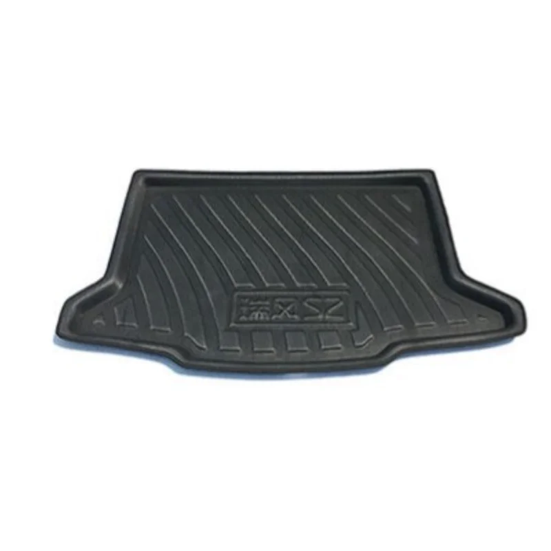 for JAC Refine S2 JS2 Sei 2 EV6S iEV7S iEV40 EVO3 2015~2023 Car Rear Trunk Mat Floor Waterproof Tray Liner Cargo Boot Carpet Mud