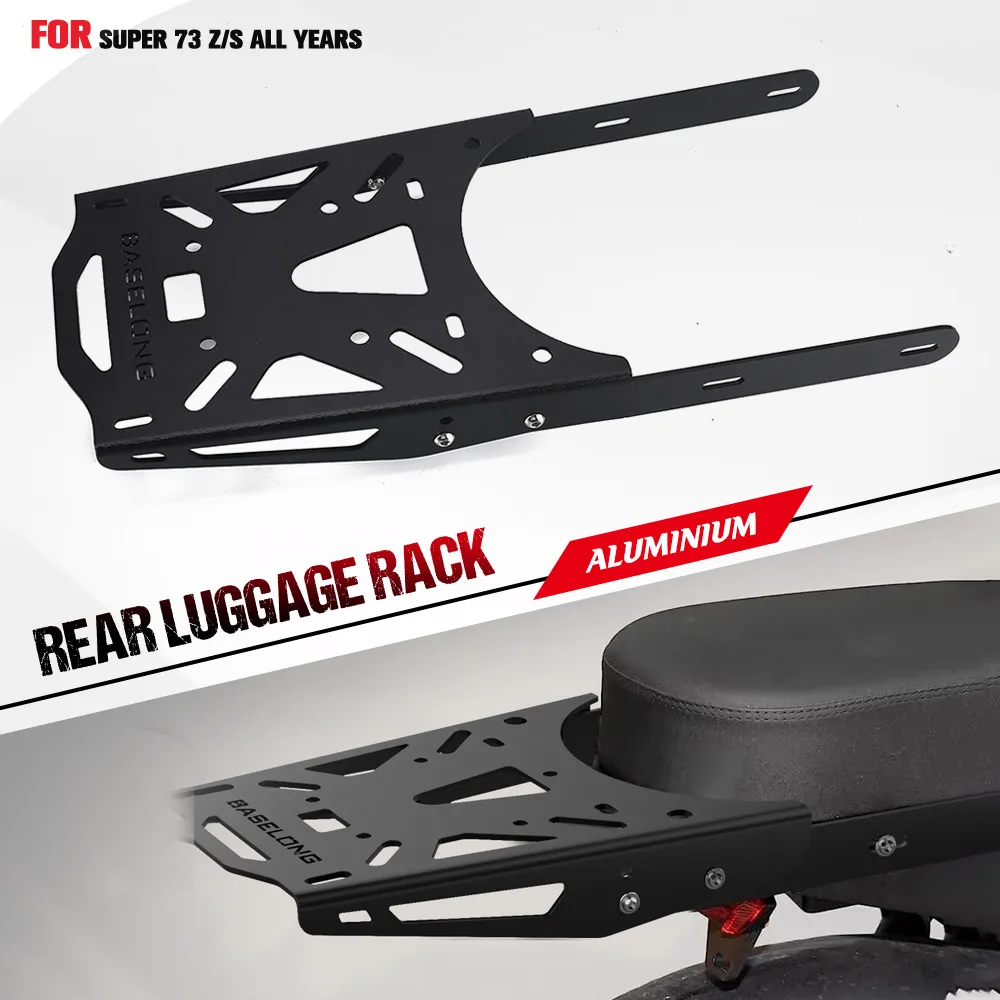 

FOR Super 73 Z/S Luggage Holder Bracket Extension Support Super73 Z and S Series Electric Bike Rear Luggage Rack Cargo Rack