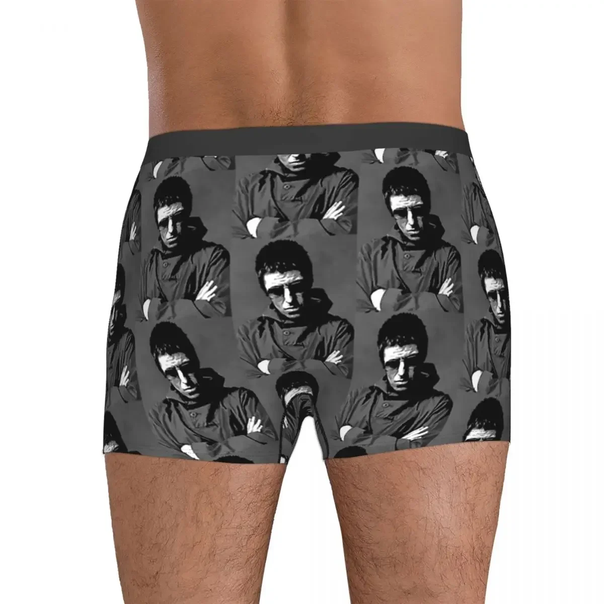 Boxer Mutande Pantaloncini Liam Gallagher # 2 mutandine da uomo, biancheria intima comoda per regalo fidanzato Homme Man