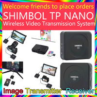 SHIMBOL TP NANO Wireless Video Transmission System HDMI-compatible HD Image Transmitter Receiver with Built-in Battery 2000mAh