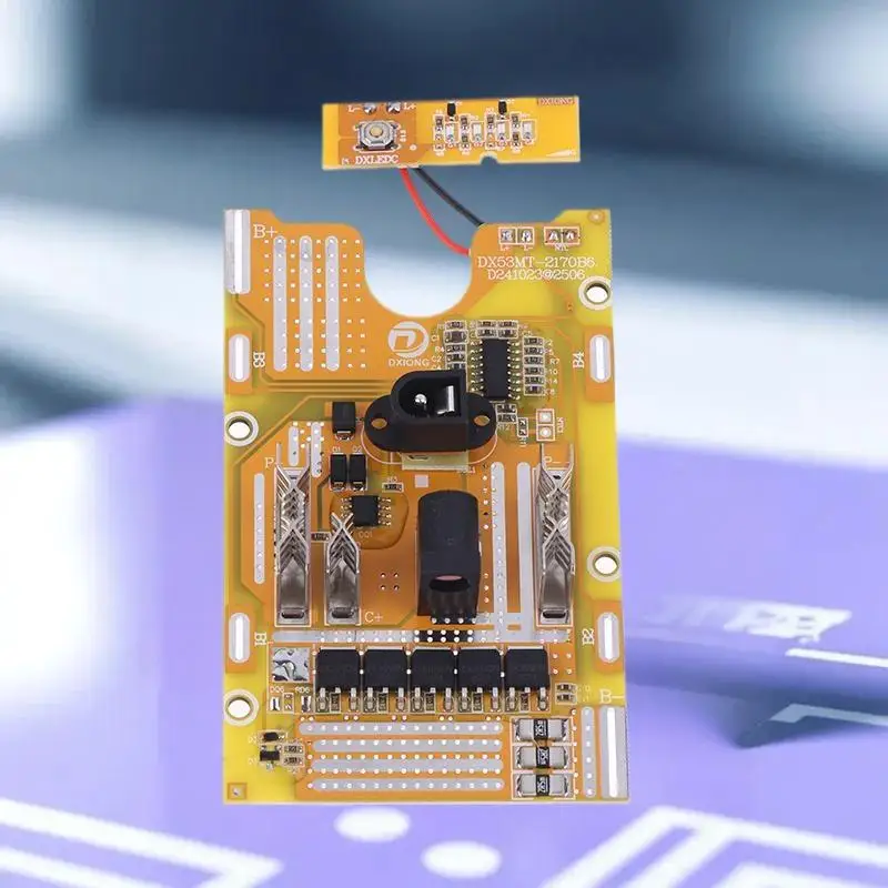 

Battery Protection Circuit Board BMS for 21V Power Tools, Suits Lomvum, Zhipu, Hongsong 21700 Lithium Battery, Not Genuine