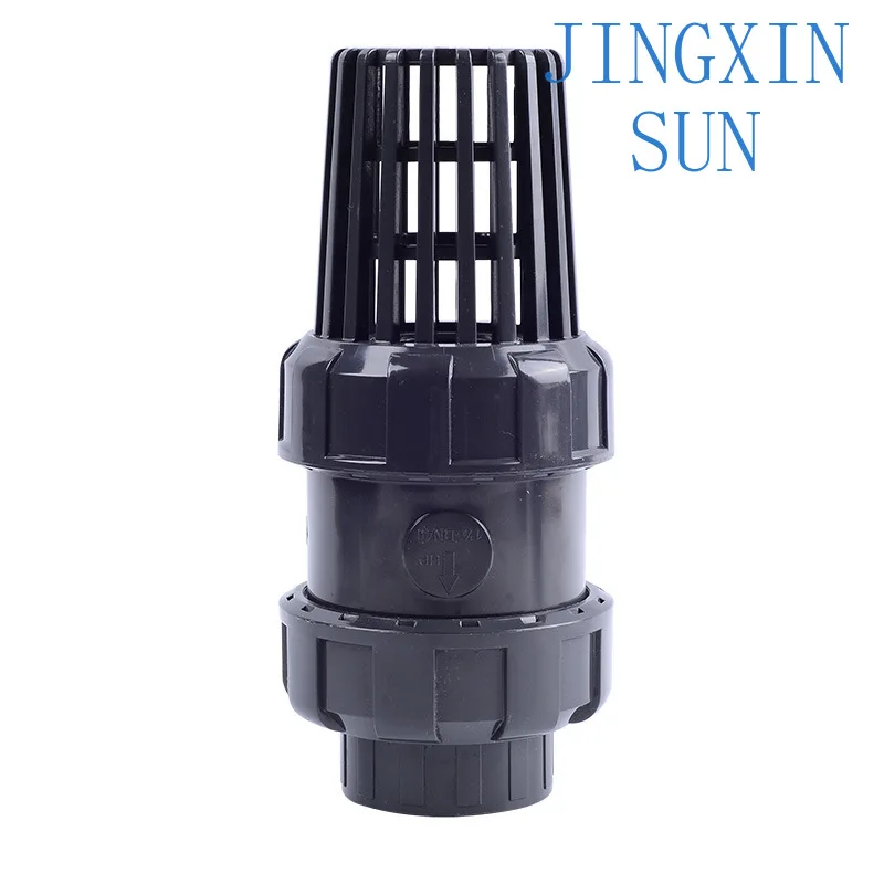 Double Live Bottom Valve Double Rutting Terminal Non-return Valve Plastic Check Valve Pump Water Inlet Rosette Head