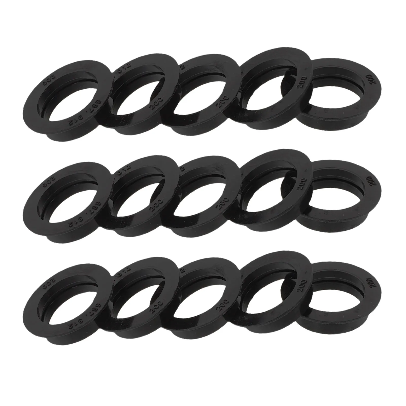 15Pcs Parking Sensor Sealing Rings Universal Reverse Radar Repair Seal Waterproof Rubber Ring for Car Backup Sensor Dustproof