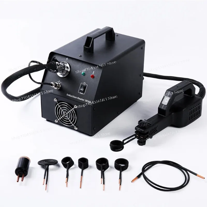 EU & RU Stock 2300W 100KHZ Portable Induction Heater - Fast Heating Car Garage Bolt Heating & Remover Machine