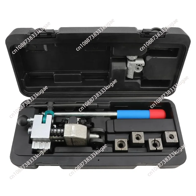 45 Degree Professional Brake Line Flaring Tool Kit for Single, Bubble, and Double Flares, 3/16