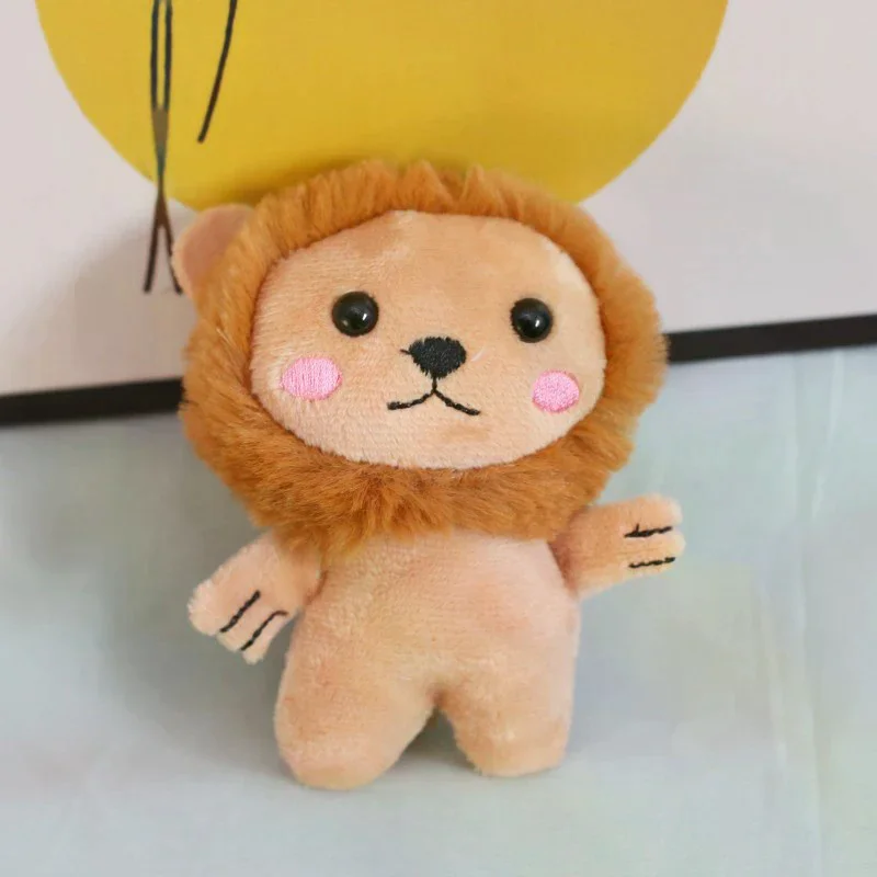 Attractive Lion Cartoon Plush Keychain Doll, Perfect Children's Gifts and Backpack Pendant