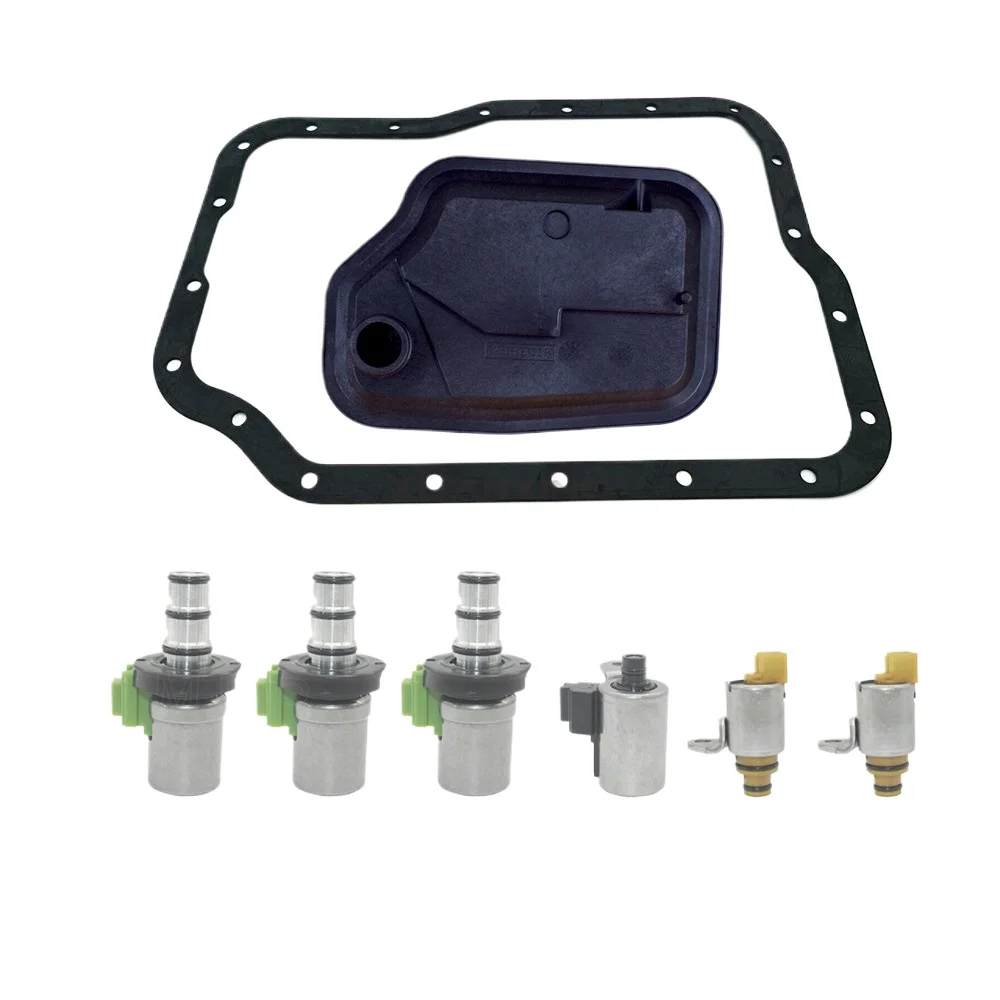 4F27E Transmission Shift Solenoid Valve Filter 8-Piece Suit For Ford Focus