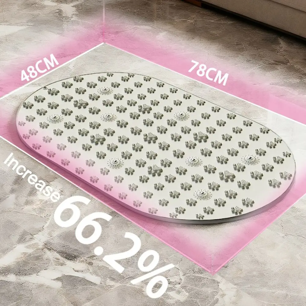 Durable 48*78cm Finger Pressure Board Soft Silicone Foot Training Foot Massage Pad Walking Pressure Board Workout Accessories