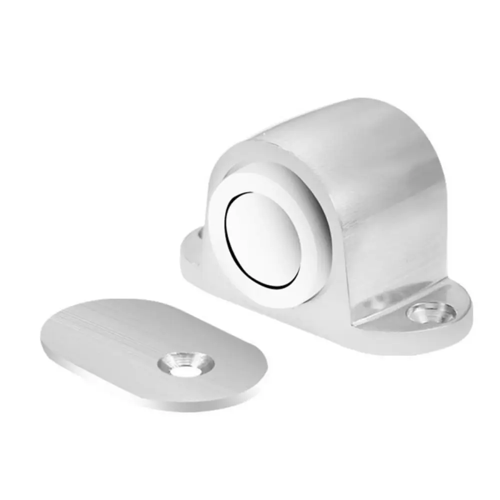 

Strong Magnetic Magnetic Door Stopper Floor-mounted Quiet Door Stop Anti-collision Zinc Alloy Door Suction Bedroom Supplies