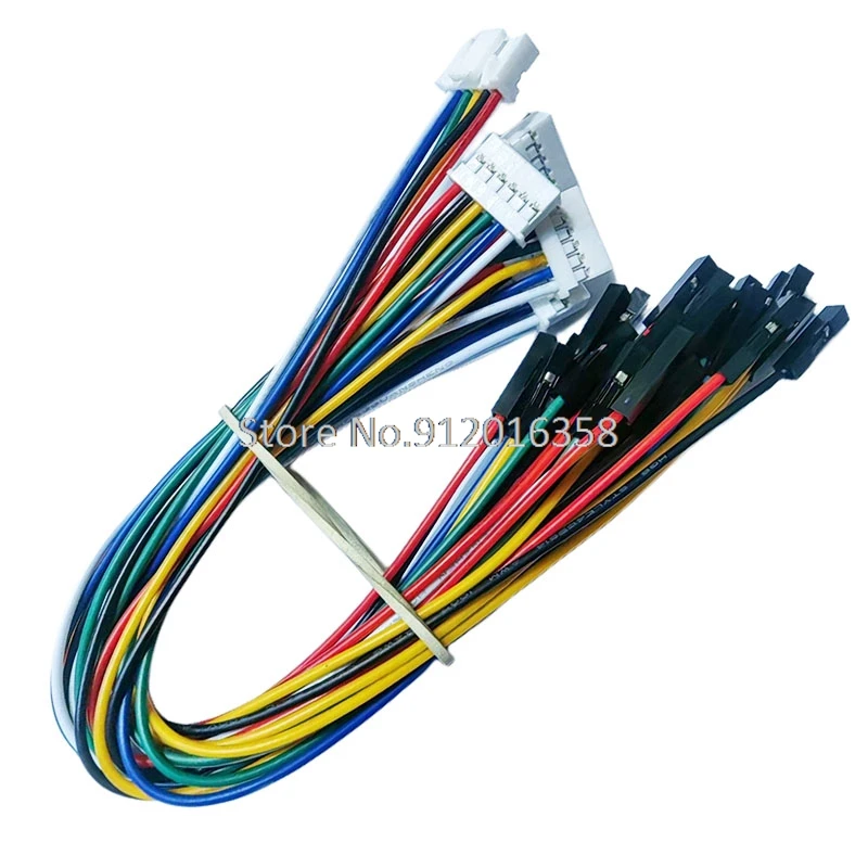 20CM 24AWG PA 2.0MM Jumper Wire Dupont Rectangular PAP-04V-S PAP-05V-S PAP-06V-S PAP-07V-S PAP-08V-S PAP-10V-S Cable Assemblies