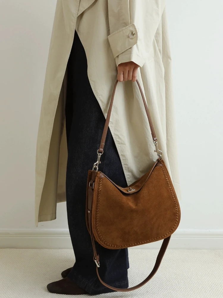 Fashion Unique Simple Genuine Leather Women Bag\Handbag Real Leather Lady Tote Underarm Shoulder Crossbody Bag New