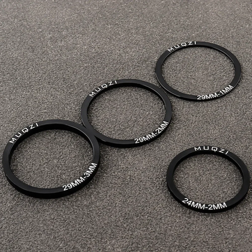 Bike Gasket Bottom Bracket Washer 30mm Crankset Shim Stainless Steel Washer ​6pcs 24mm 29mm For BB86/91/92/BB30/PF30 2022 New