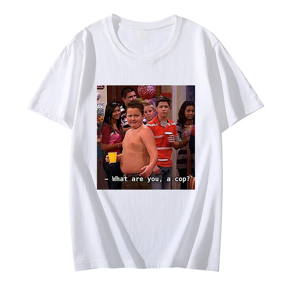 

Gibby Icarly Men Women T Shirt Funny Tshirt Fashion Men Clothing Unisex Summer Short Sleeve Tops Ropa Hombre Camisetas De Mujer