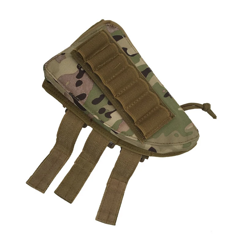 Outdoor Tactical Support Cheek Bag Bullet Bag Accessory Bag 98K CS Military Fan Two-in-one Bullet Bag Portable Gun Butt Bag