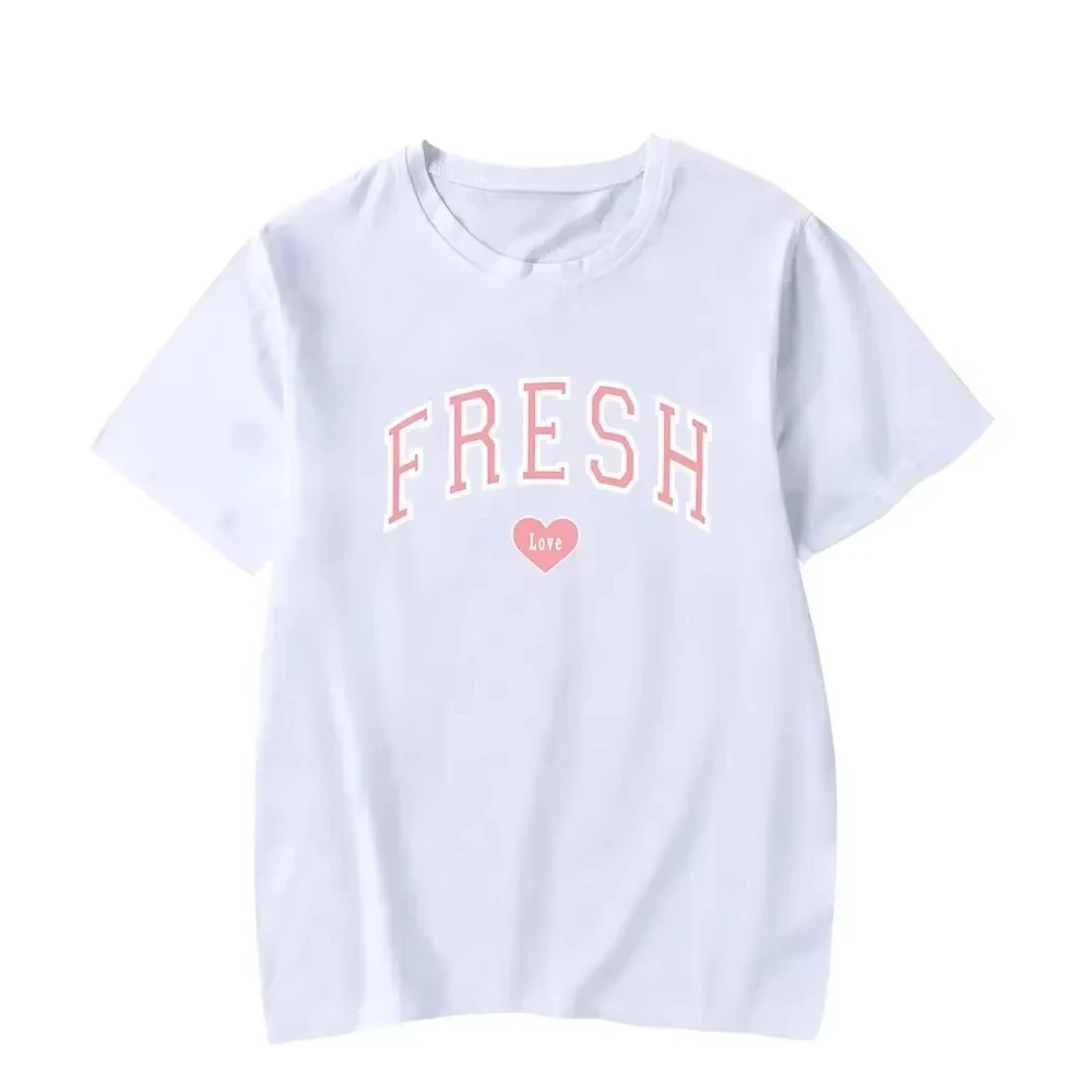 

25 хлопковая футболка Sturniolo Triplets Fresh Love, университетские футболки с принтом, летняя модная забавная повседневная одежда унисекс с короткими рукавами