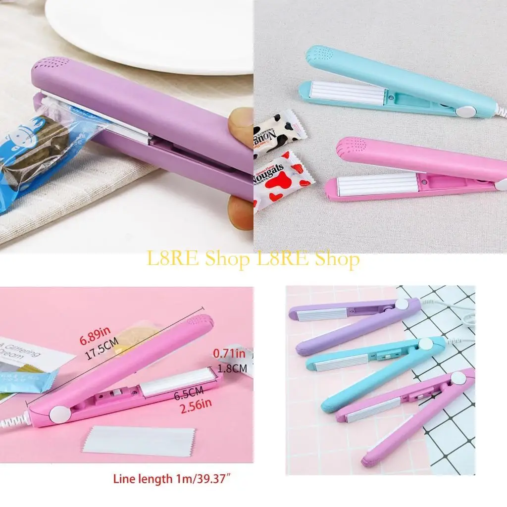 L8RE Sealing Machine Clip Mini Heat Sealer Packaging Kitchen Supplies