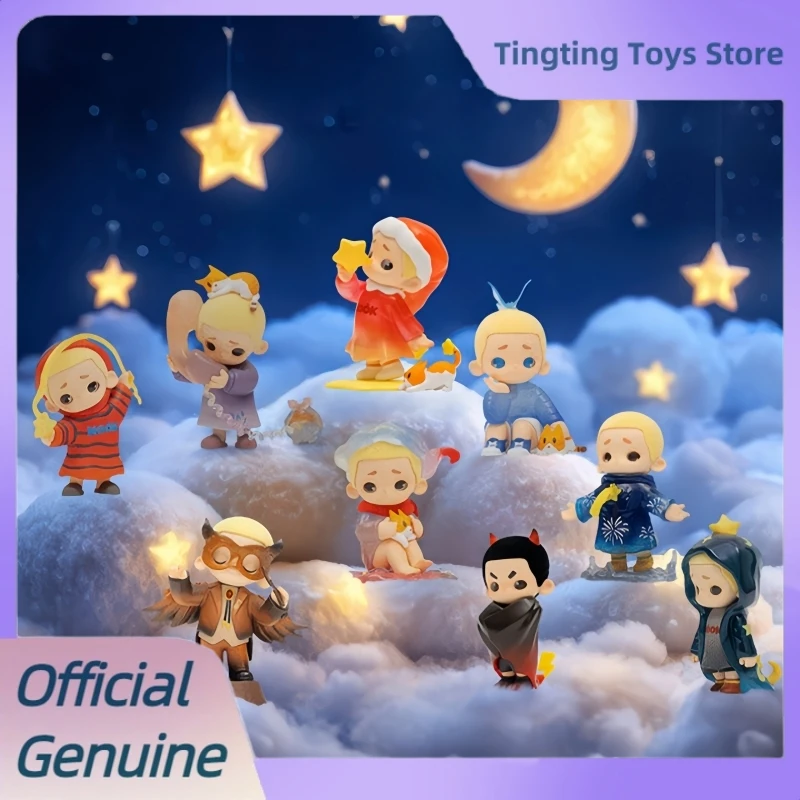 

Подлинная серия Nook My Little Universe At Night, слепая коробка, милые украшения, фигурка, модель игрушки, загадочная коробка, куклы, подарок на день рождения