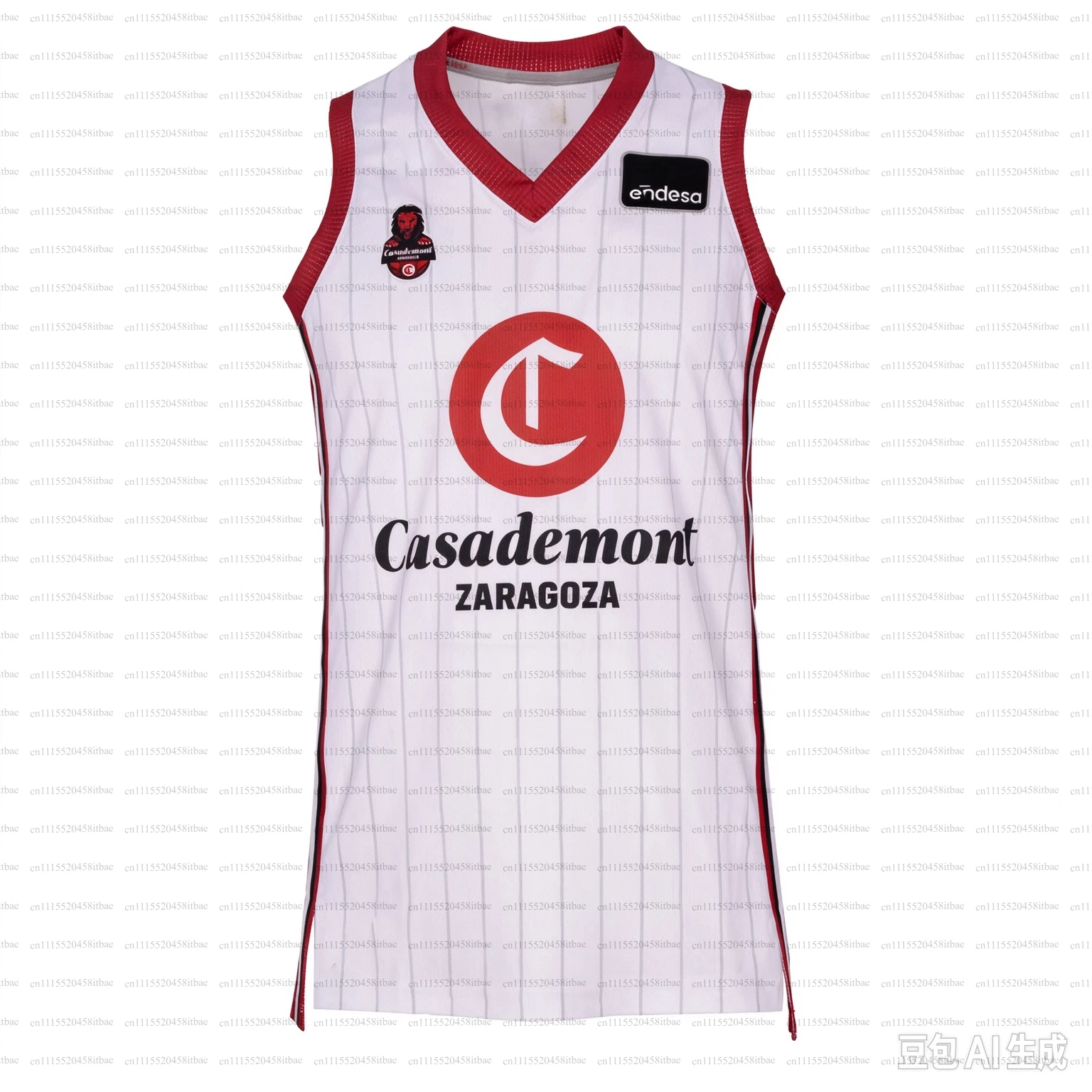 25-26 Basket Zaragoza Basketball jersey Competitive training outfit Summer Sports Men's T-Shirt Kid's Clothing Tee Woman