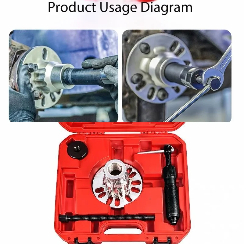 Wheel Hub Axle Shaft Puller Set Drive Shaft Remover Tool for BMW Land Rover Porsche Tire Replacement Repair