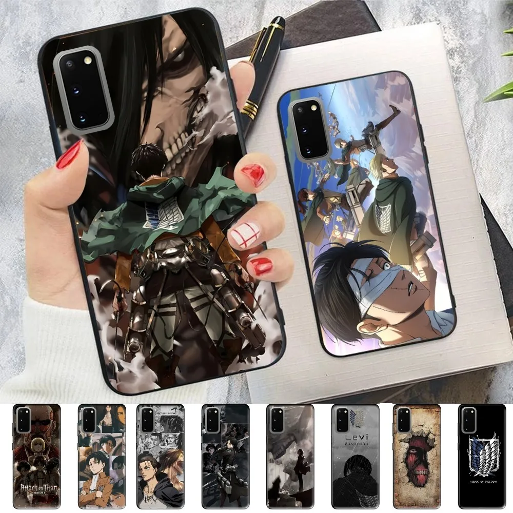 

Anime Attack On Titan Mousepad For Samsung S 9 10 20 21 22 23 30 23plus lite Ultra FE S10lite Fundas