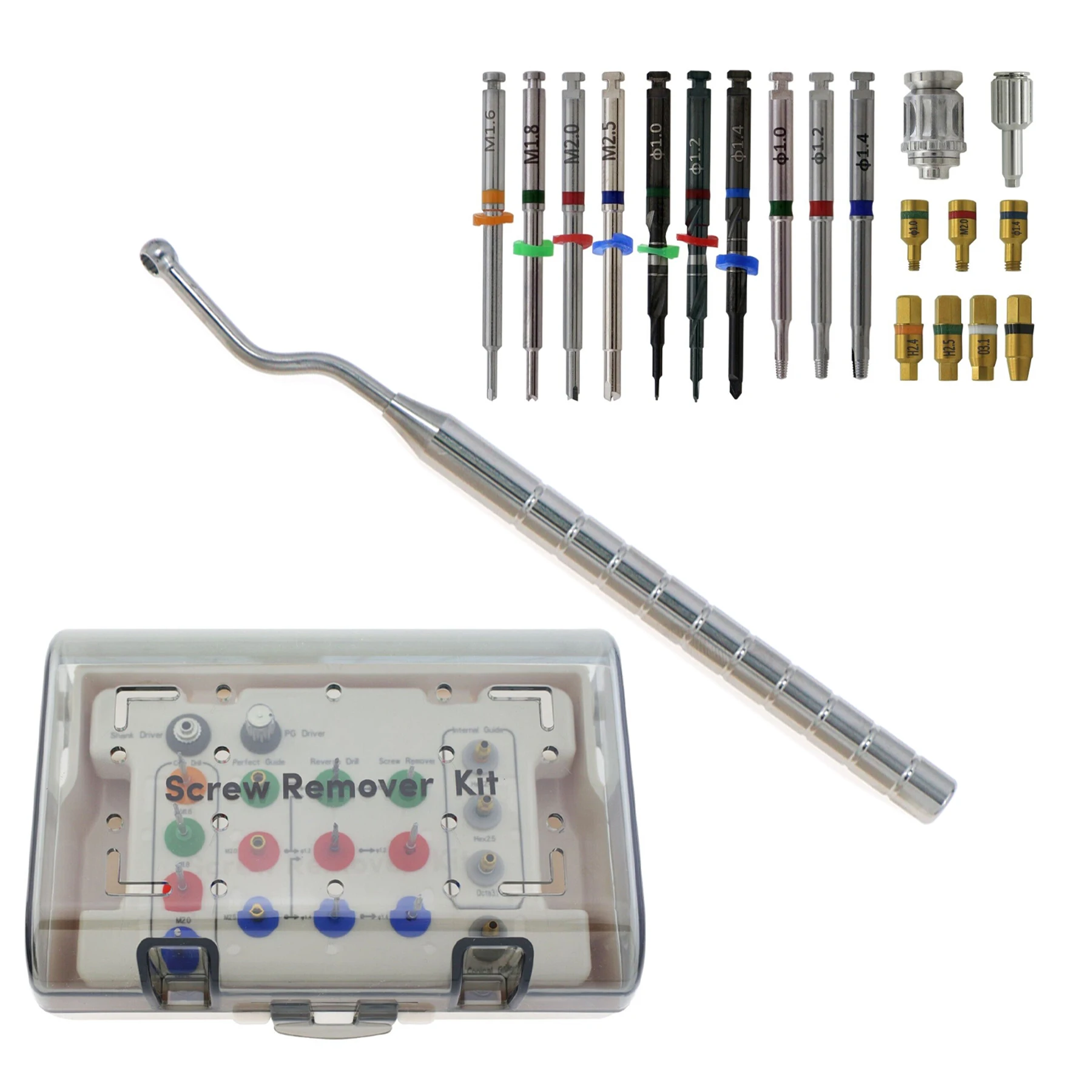 Implant Fractured Broken Screw Remover Surgical Tool Kit Surgical Drill NeoBiotech SR
