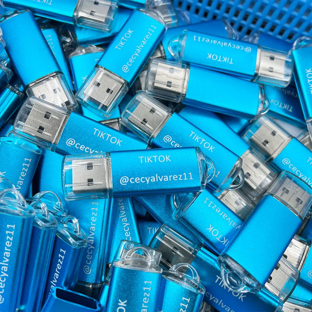 10PCS/lot Metal USB Flash Pen Drive 4GB 8GB 16G Pendrive 32GB 64G Memory Stick Free Customized LOGO Real Capacity U Disk Cle