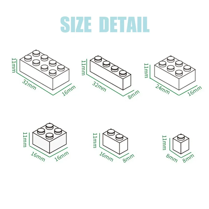 10Pcs WeBrick  58177 High-tech Connector Block 3 x 3 High-tech Assembly Building Blocks Parts Compatible Accessory DIY Toy