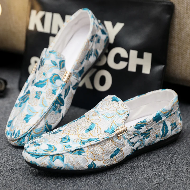 

ELUVA лоферы, мужская удобная обувь, летние дышащие нескользящие легкие прогулочные туфли, мужские повседневные кроссовки на плоской подошве для вождения