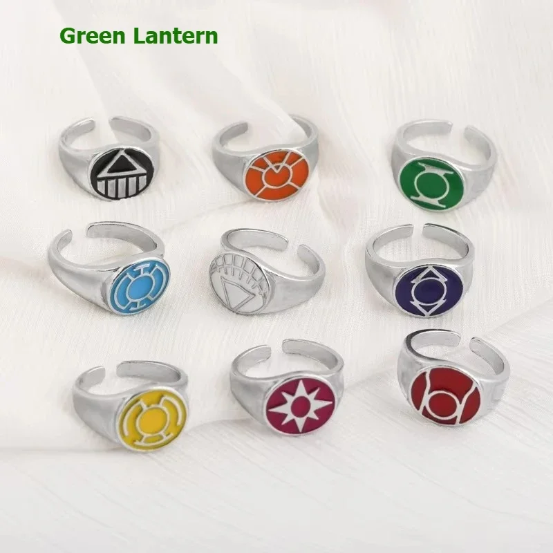 @en stock Anneau de la Lanterne Noire de Green Lantern Harold Jordan, articles de cinéma, accessoires de cosplay à la mode, accessoires de dessin animé, cadeau de niche haut de gamme