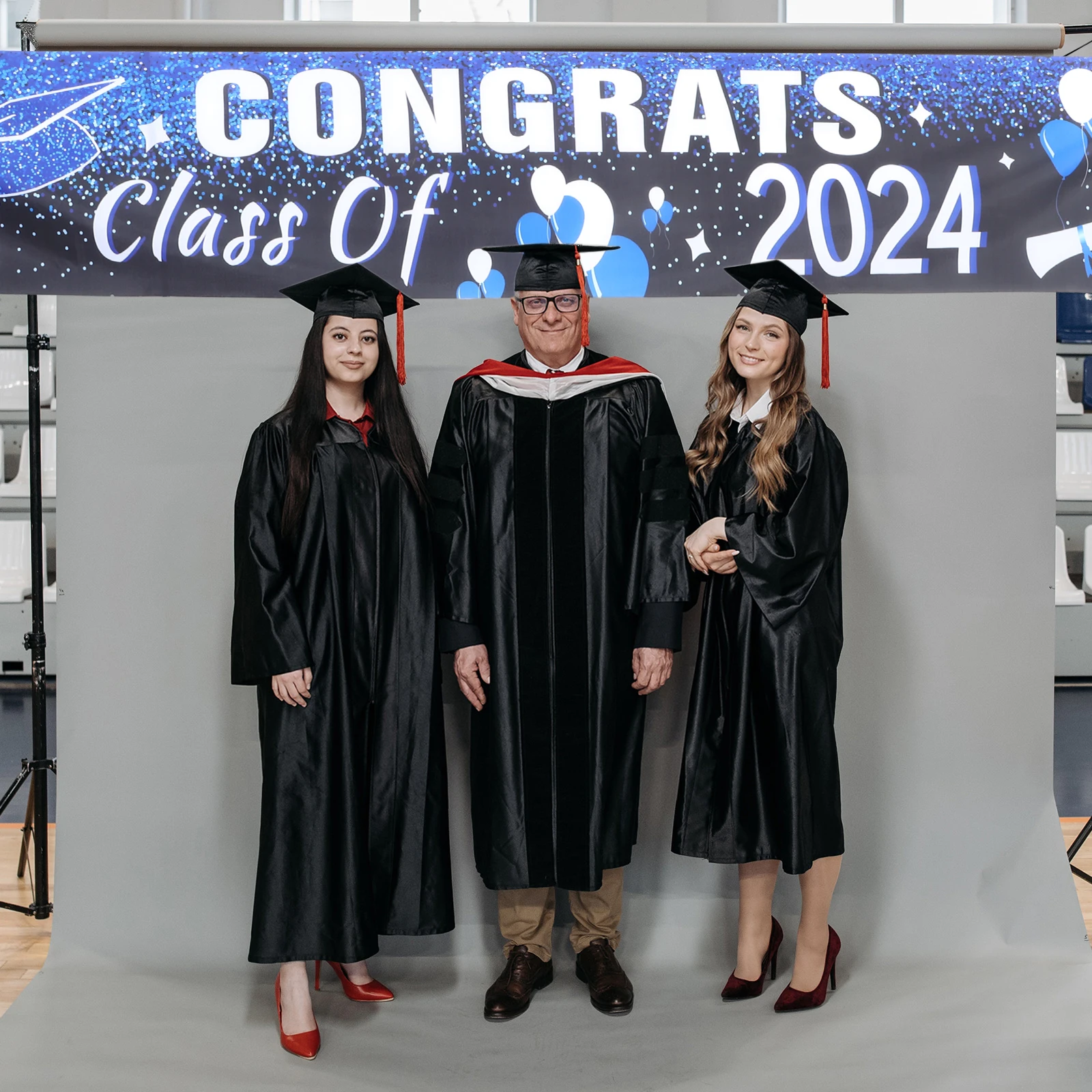 

Graduation Season Banner Decor Decorations Welcome Cloth for Party Backdrop Photo Props Background Frame