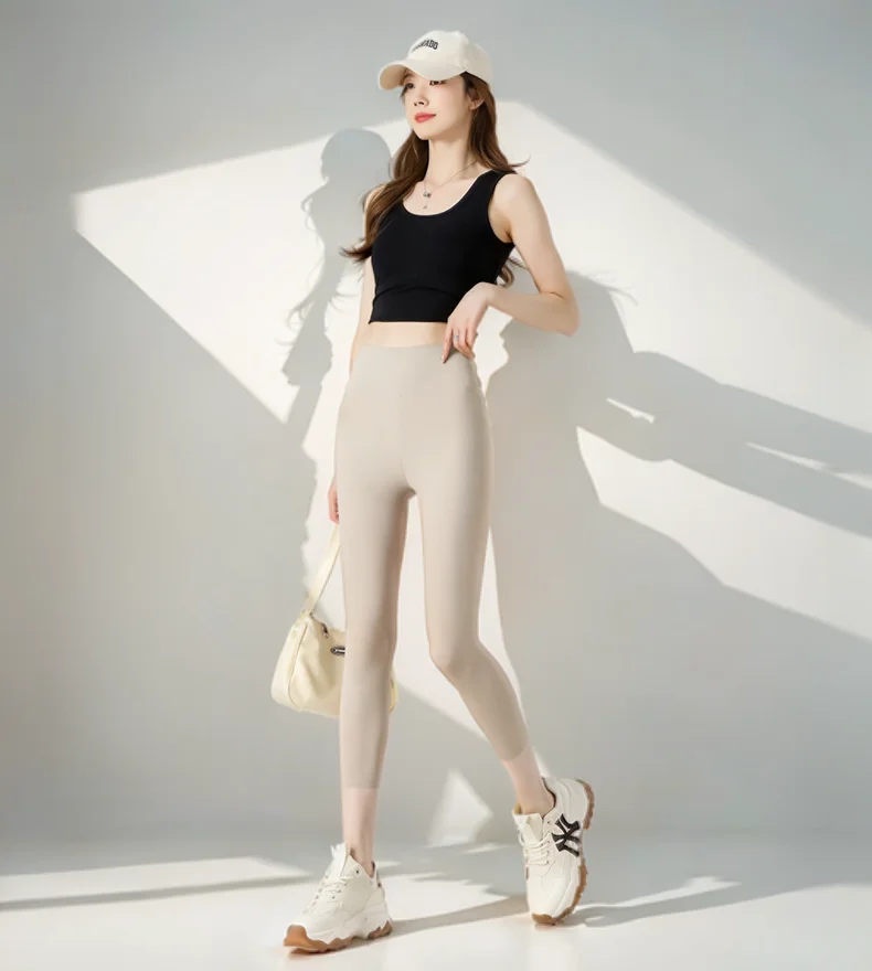 طماق النساء رفع نحيل Leggins الركض سريعة الجافة مايكرو القرن تنفس الموضوع Pantalones الربيع لامعة السيدات بسيطة