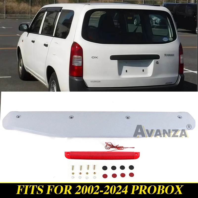 

Rear Roof Top rear Spoiler Fits For Toyota Probox 2002-2024