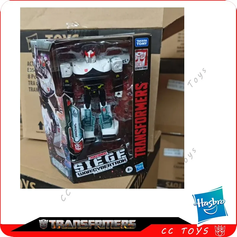 Na stanie Hasbro Transformers Toys Siege Series WFC-S23 Figurka Prowl Robot Kolekcja Hobby Zabawki dla dzieci