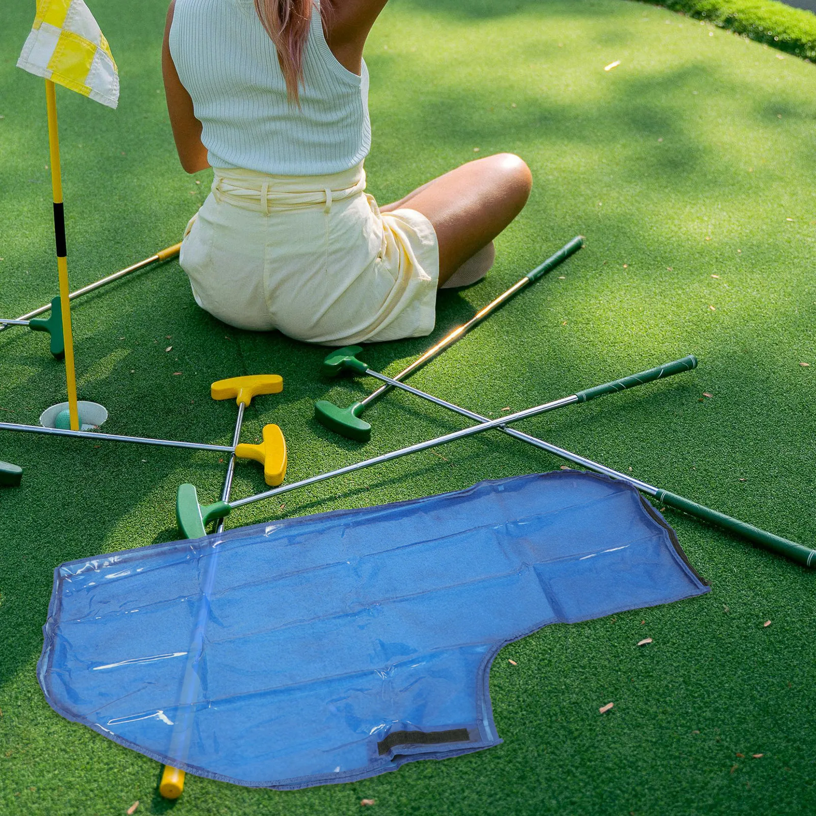 غطاء حقيبة نادي الجولف مقاوم للماء ومقاوم للخدش لحماية حقيبة الجولف الموثوقة، غطاء سهل الاستخدام للحقيبة #4