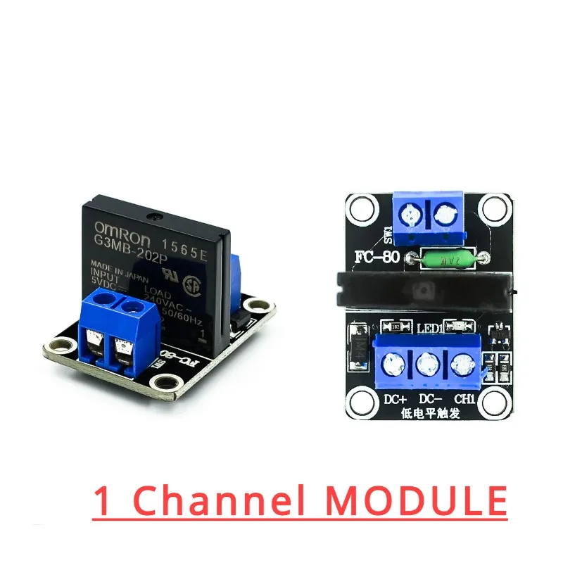 G3MB-202P Channel 5V low level solid state relay module with fuse Solid State Relay 250V 2A MODULE