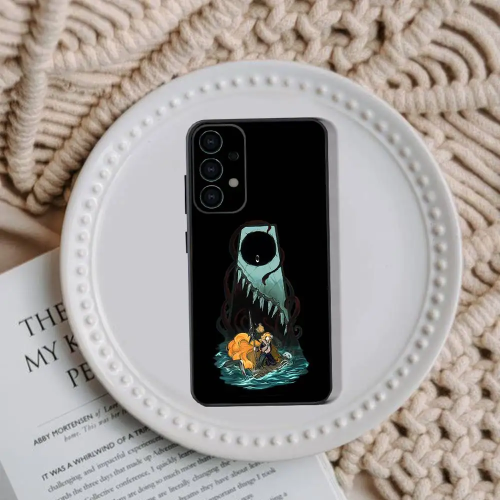 ลิมบัส ซี-คอมพานีเคสโทรศัพท์สำหรับซัมซุงกาแล็คซี่ A73,72,51,53,52,71,22,5G,หมายเหตุ,J7,8,9 ปกสีดำนุ่ม