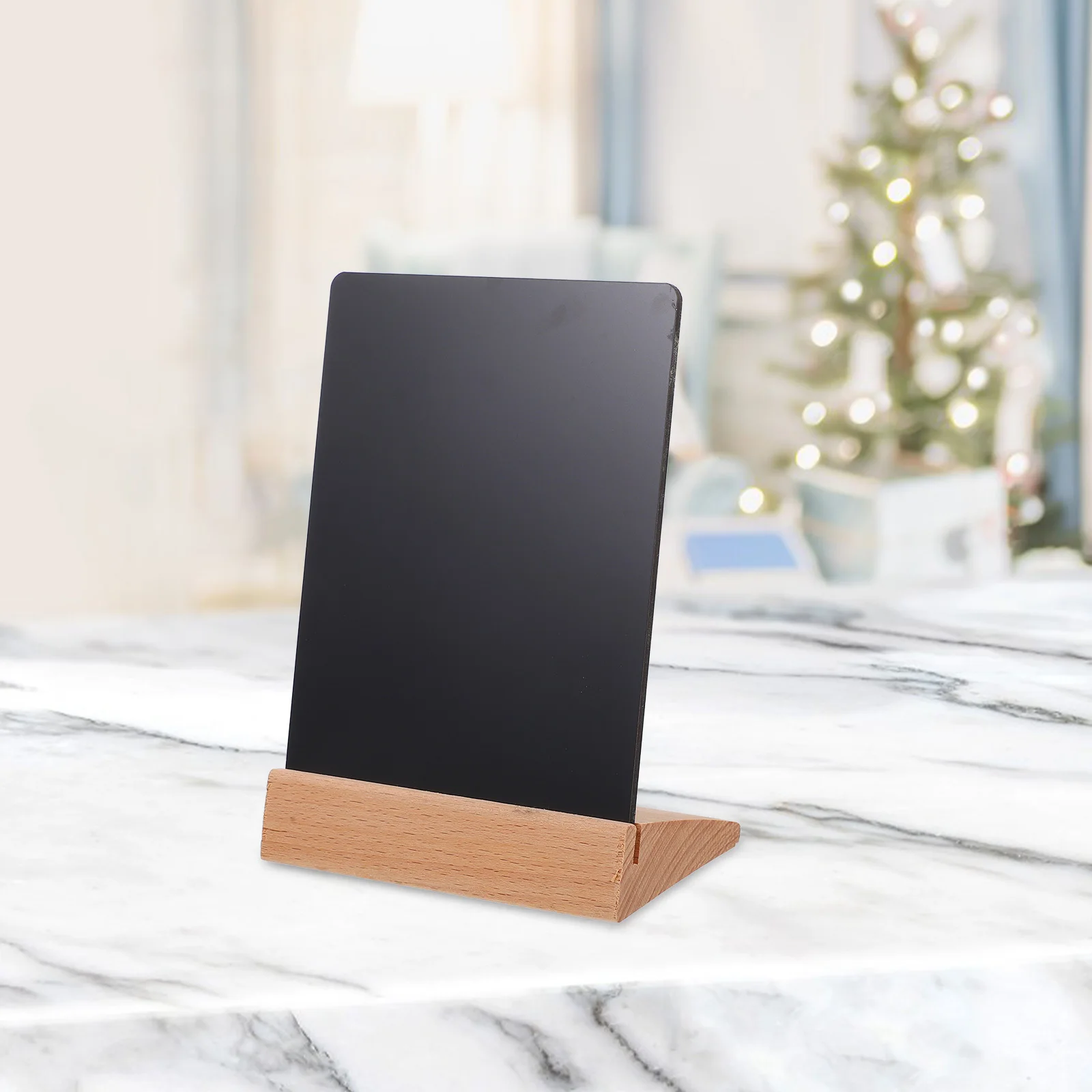 

1Set Hand-Drawn Small Blackboard Standing Chalkboard Decorative Multi-Functional Message Board for Home Restaurant Wedding Menu