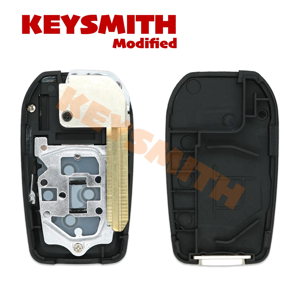 KEYSMITH Fernbedienungs-Klappschlüssel Modifizierte Upgrade-Hülle für Toyota Corolla RAV4 Highlander Camry Tacoma Tundra Prius Schlüsselloses Schlüsselgehäuse – Detail 3