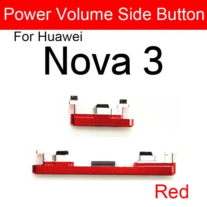 Volume Power Button For Huawei Nova 3 PAR-AL00/LX1M/LX9/TL20 On Off Power Volume Control Switch Side Key Parts