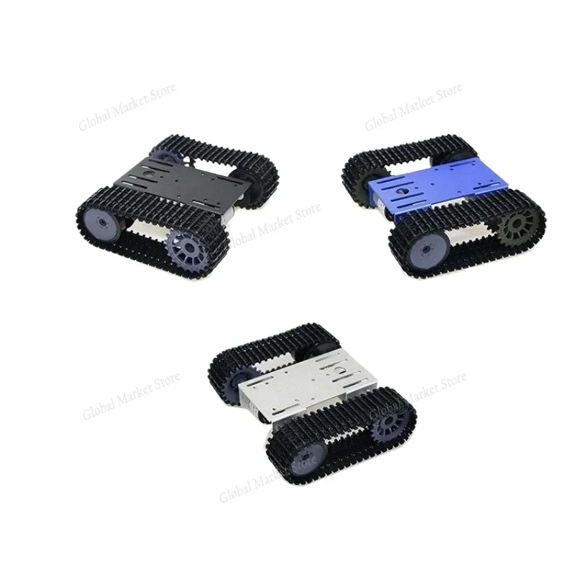 le-kit-de-chassis-de-voiture-intelligent-chassis-de-reservoir-sur-chenilles-t101-adapte-aux-kits-arduino-kit-de-voiture-en-alliage-d'aluminium-de-chassis-de-reservoir-sur-chenilles