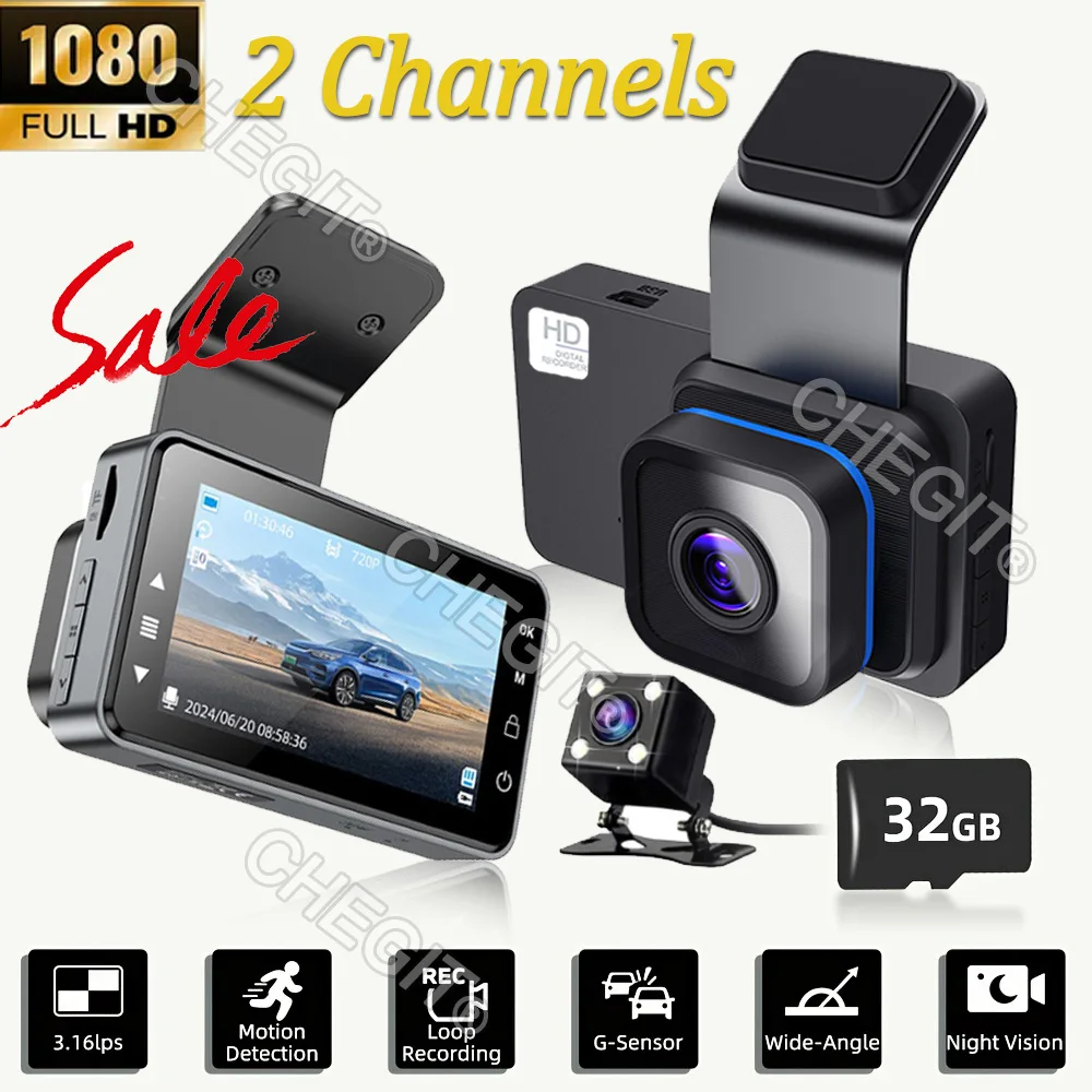 1080P Dash Cam For … - image