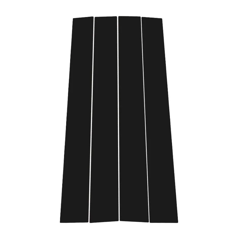 

For Toyota Tundra 2000-2006 For Toyota Sequoia 2001-2007 Glossy Black Window Door Column Deal B Pillar Post Cover Trim Sticker